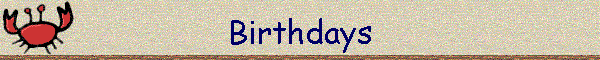 Birthdays